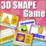3d shape game - Free & Printable