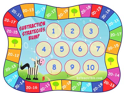 Friends to 20 - Subtraction Game