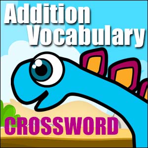 addition vocabulary crossword