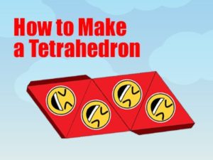 How to make a tetrahedron