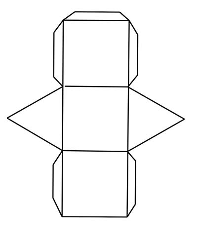 triangular prism net 